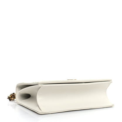 Christian Dior Lambskin Studded Medium Diorama Flap Bag Latte 4 of 10
