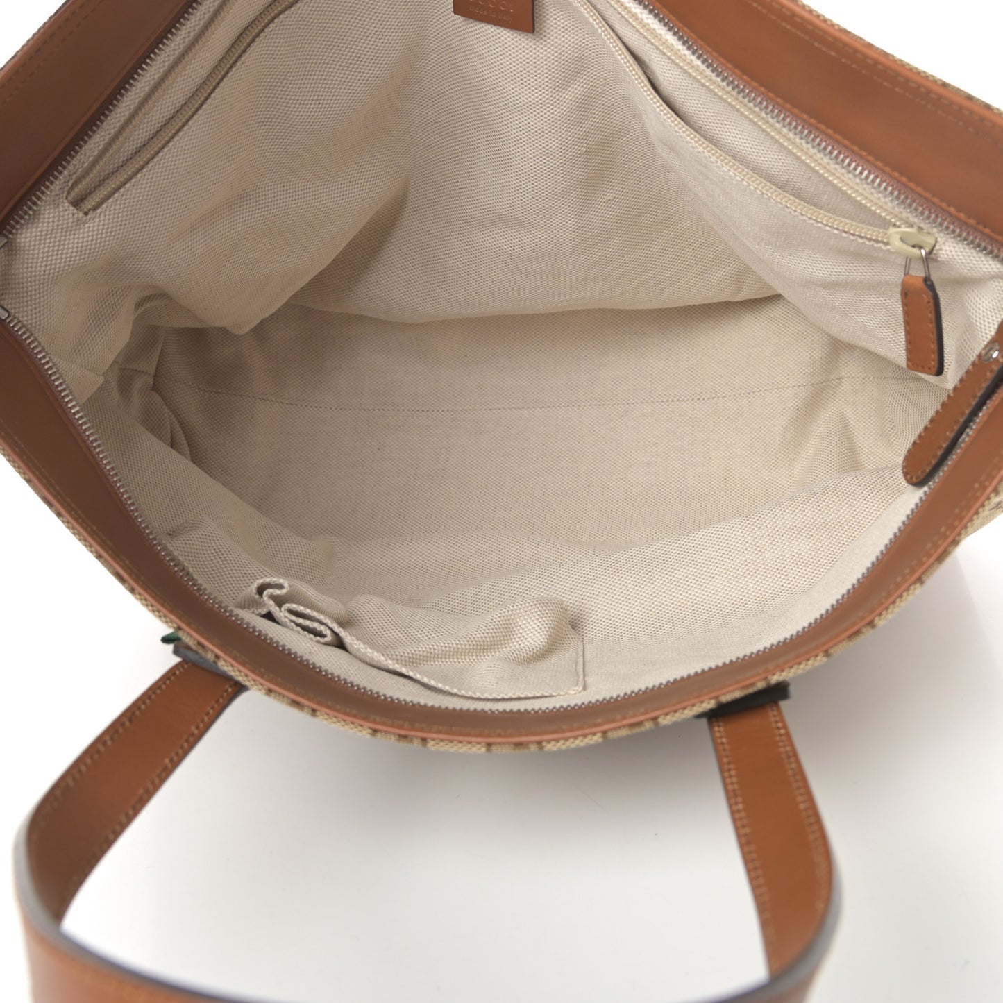 Monogram Large Original Tote Tan