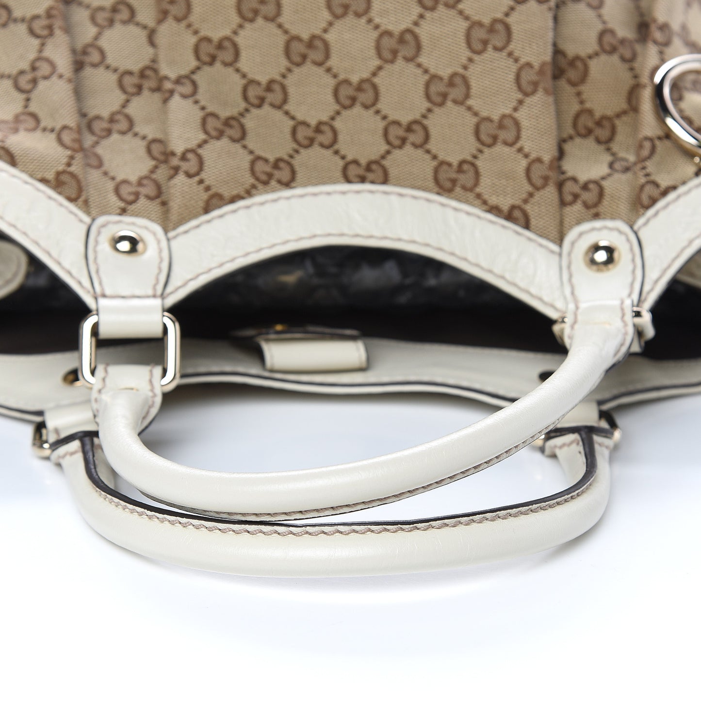 Monogram Medium Sukey Tote Off White