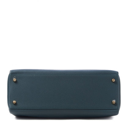 Hermes Togo Kelly Retourne 32 Vert Cypress 5 of 33