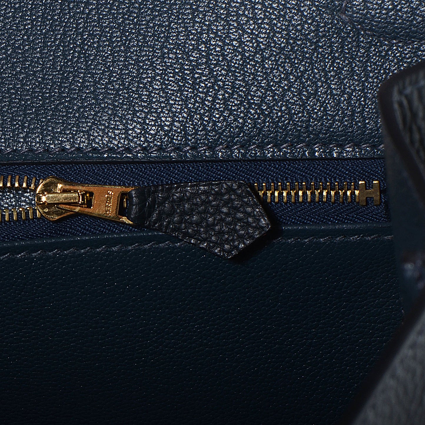 Togo Birkin 35 Bleu Ocean