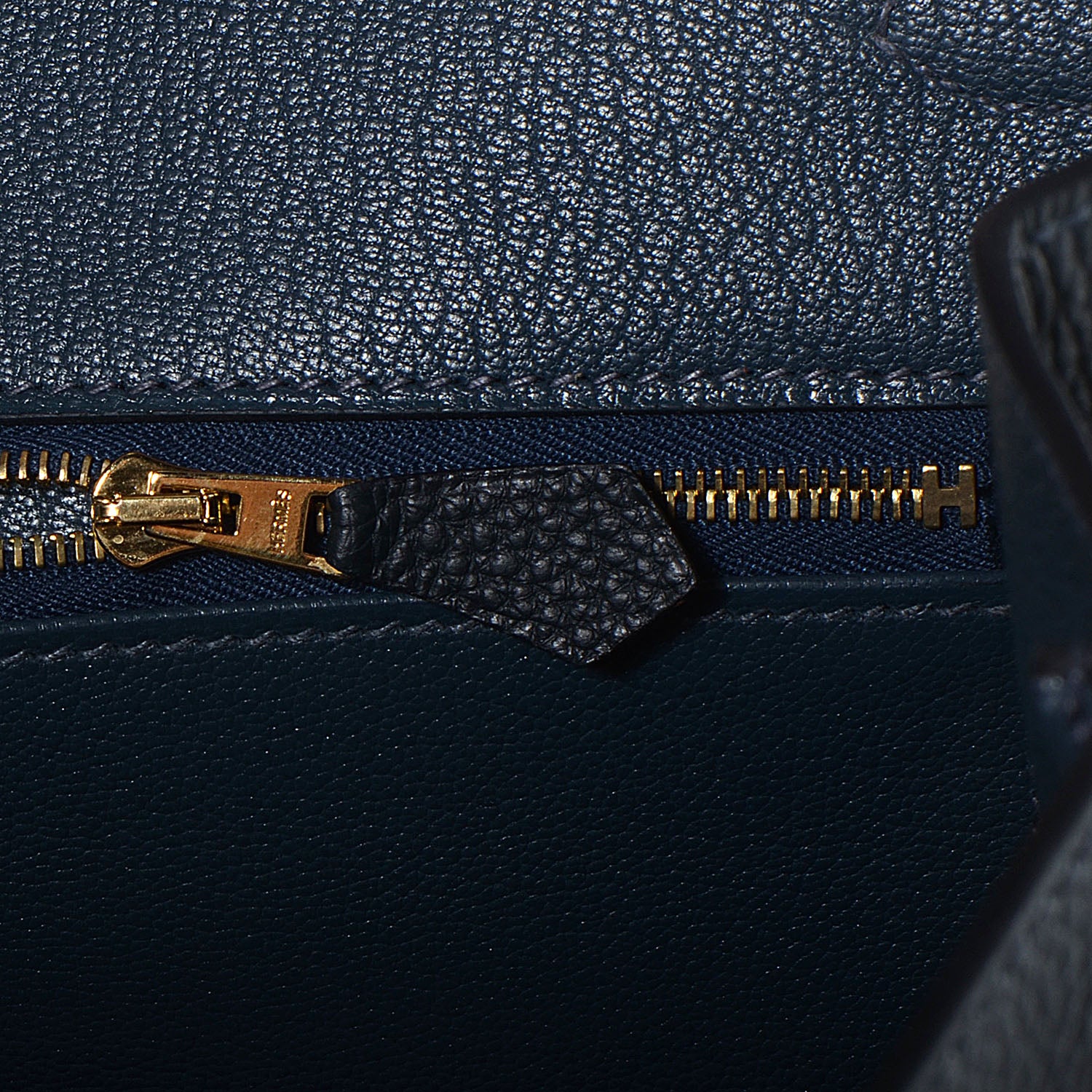 Hermes Togo Birkin 35 Bleu Ocean 9 of 25