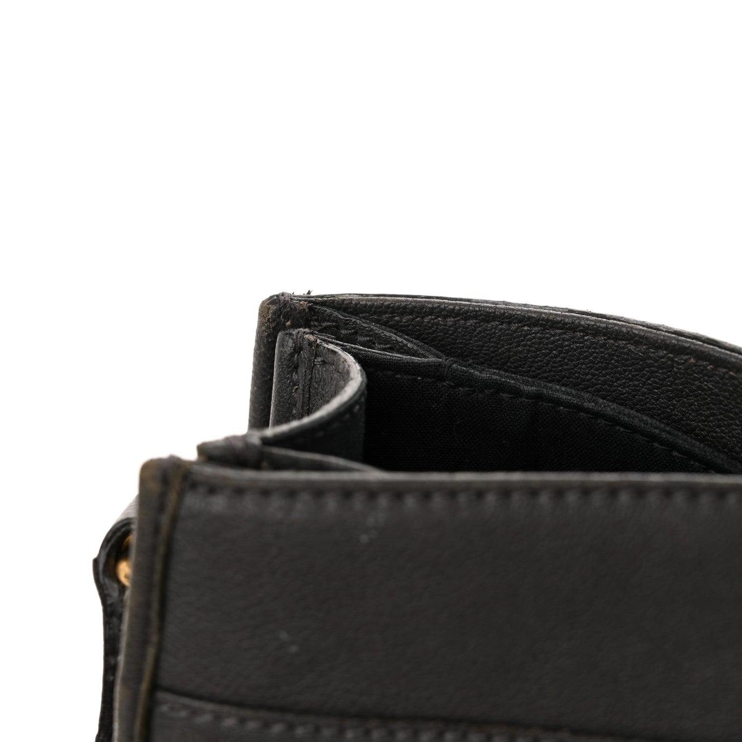 Saint Laurent Sheepskin Medium Chyc Shoulder Bag Grey 13 of 16