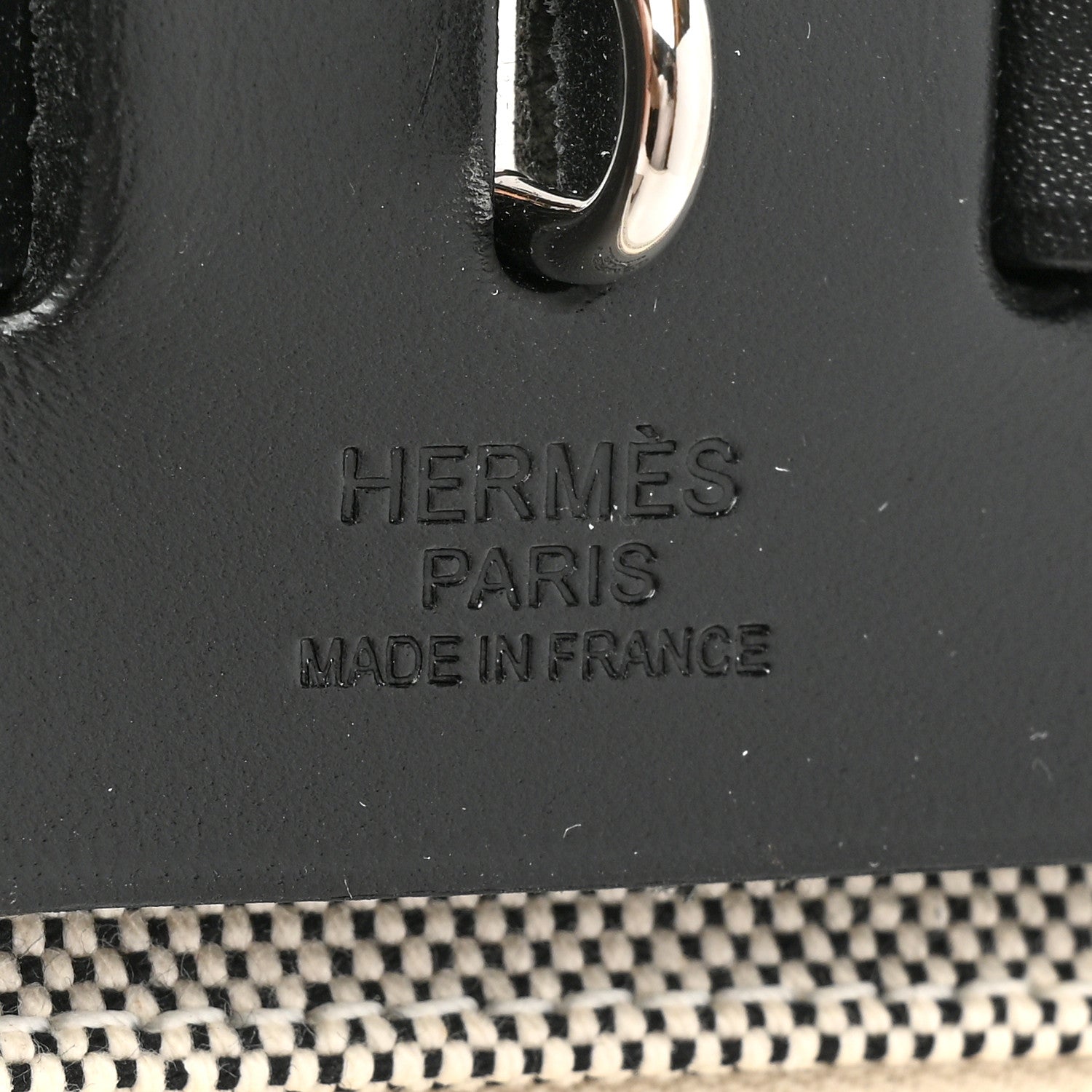 Hermes Vache Hunter Toile H Pegase Pop Herbag Zip Retourne 31 PM Bleu Indigo Ecru Black 8 of 11