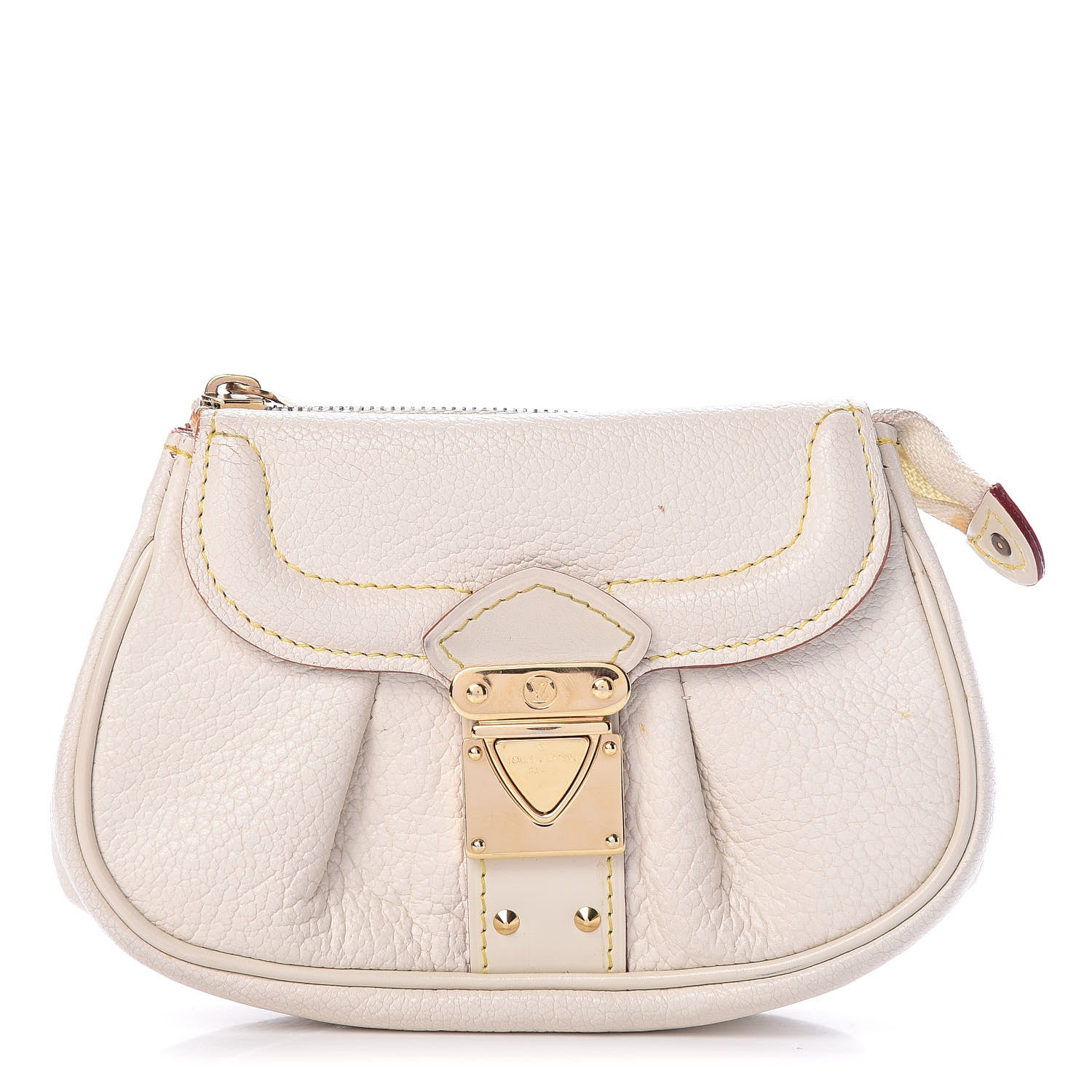 Louis Vuitton Suhali Le Mignon Pouch White 1 of 15