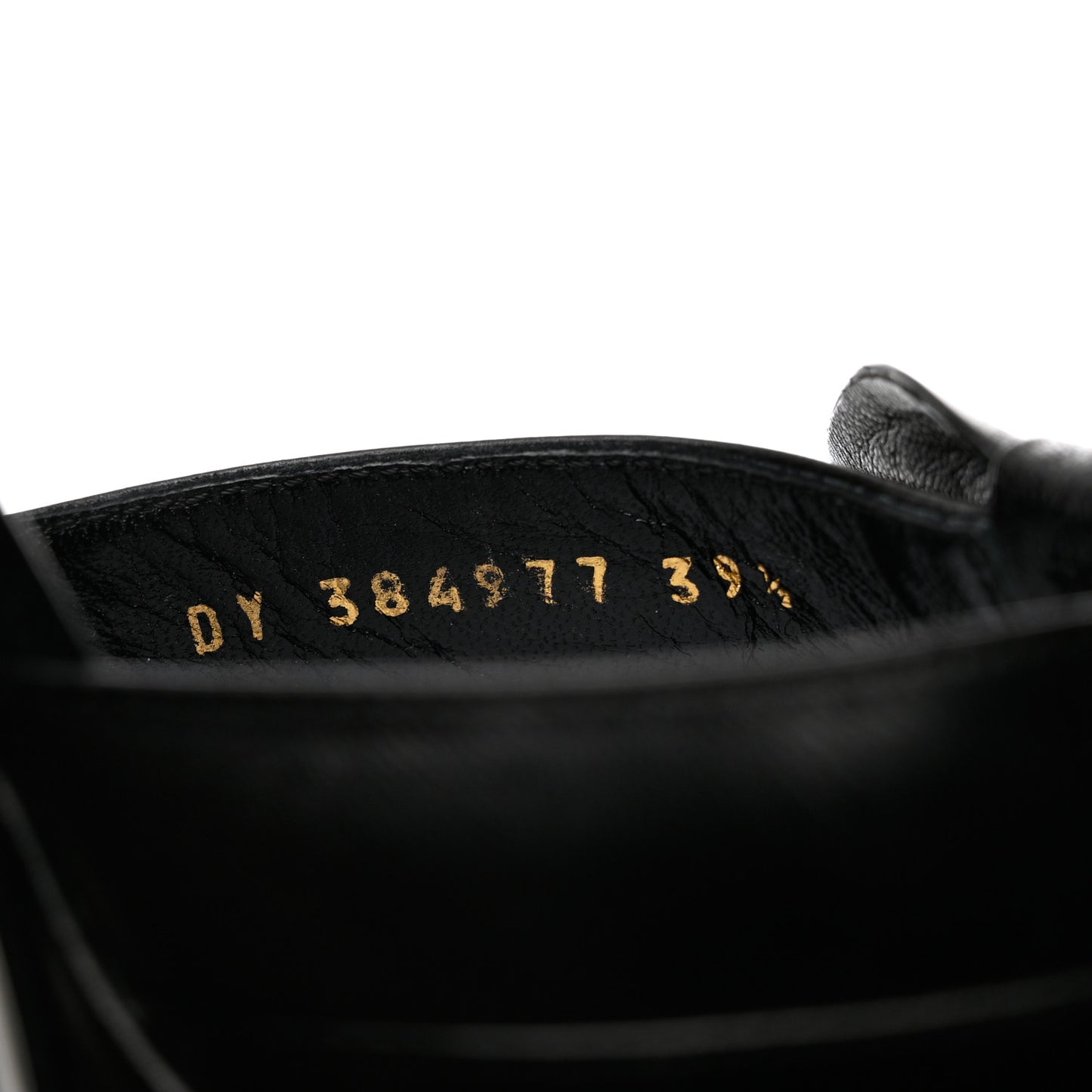 Goatskin Candy 80 Platform Sandals 39.5 Black