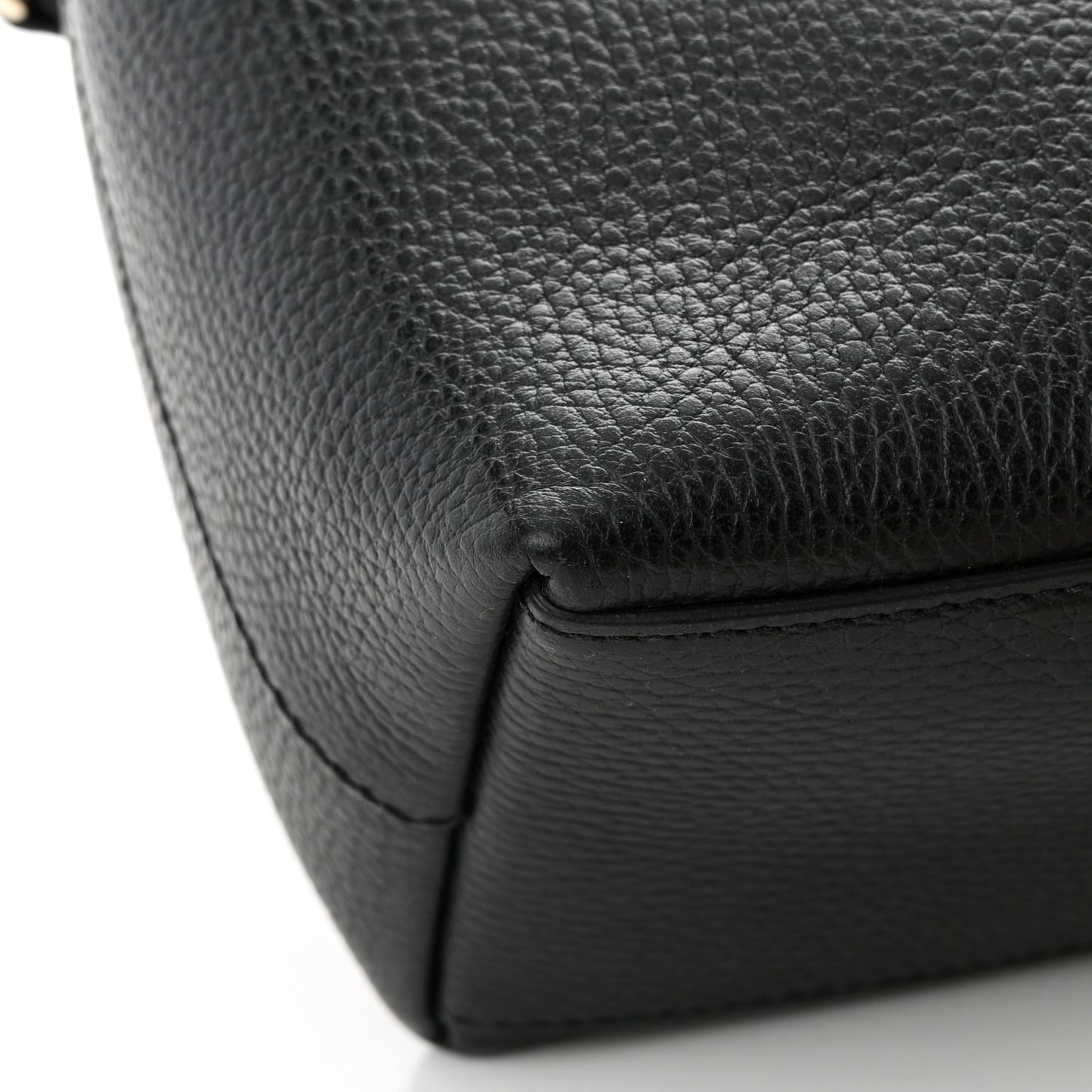 Dollar Calfskin GG Charm Satchel Black