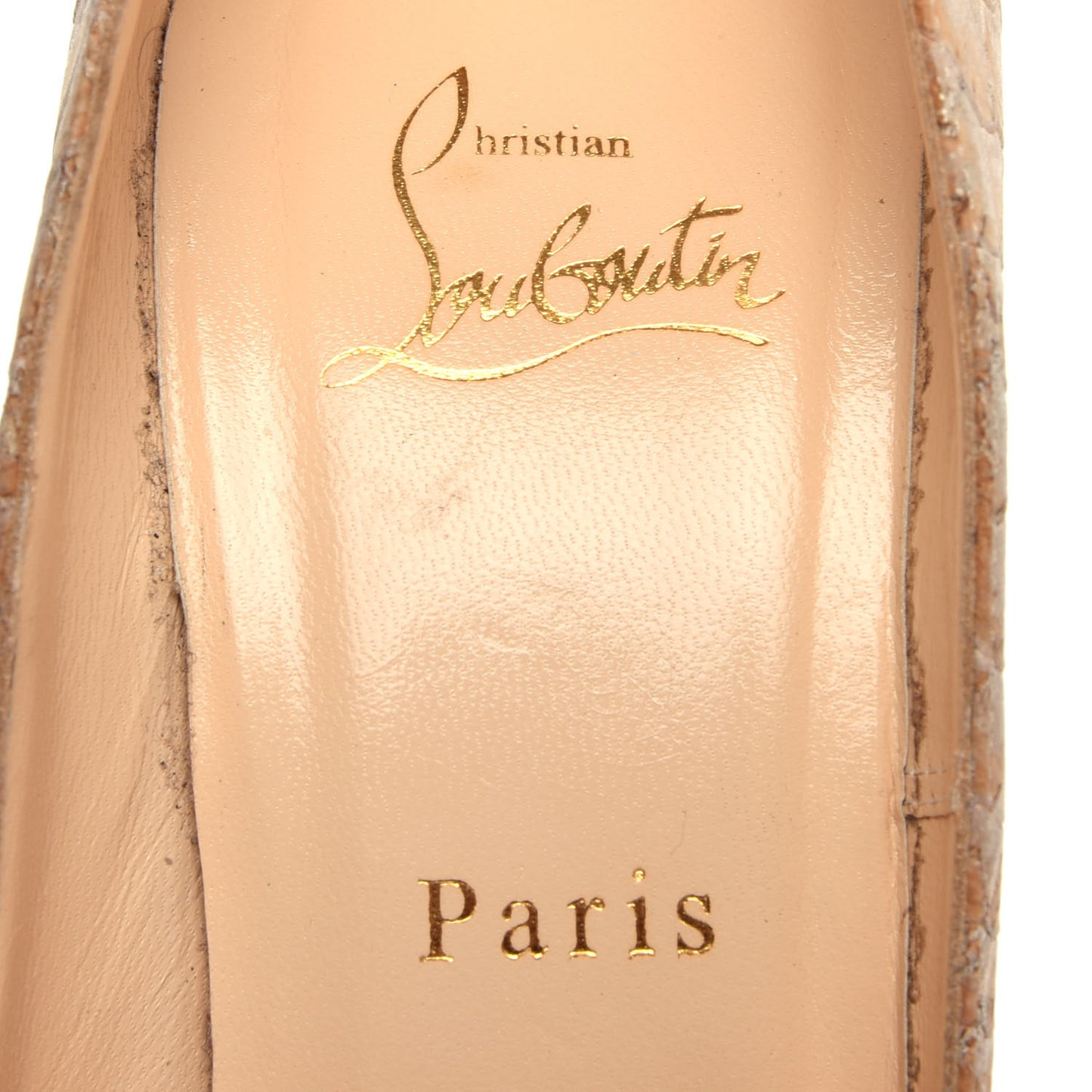 Liege Embossed So Kate 120 Pumps 39 Beige