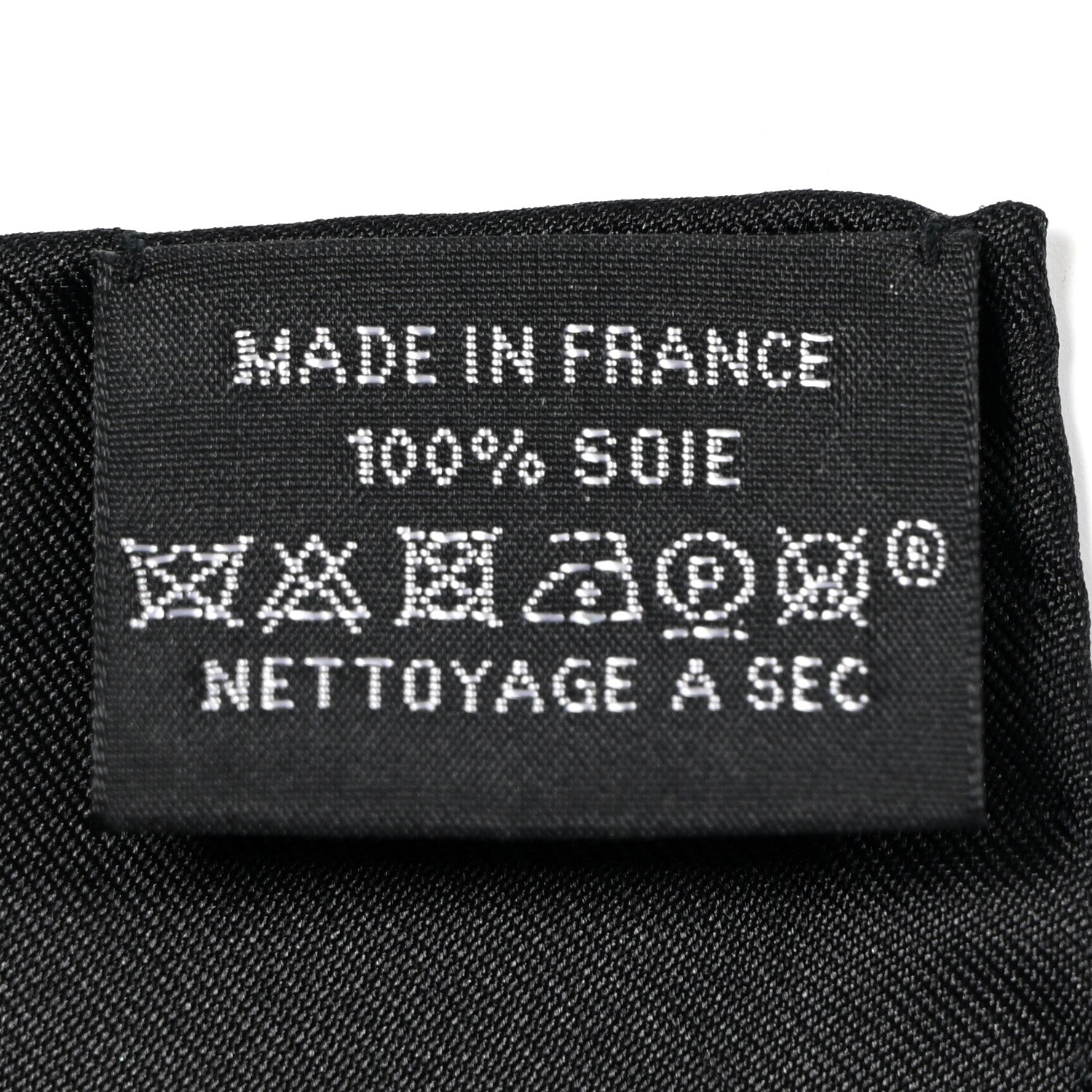 Hermes Silk La Patisserie Francaise Scarf 90 Black Creme 4 of 5