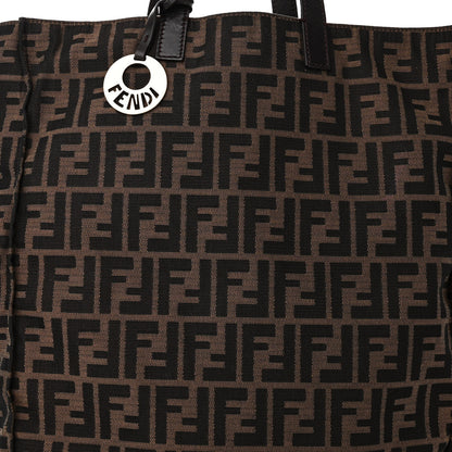 Fendi Zucca Shopping Tote Tobacco 8 of 10