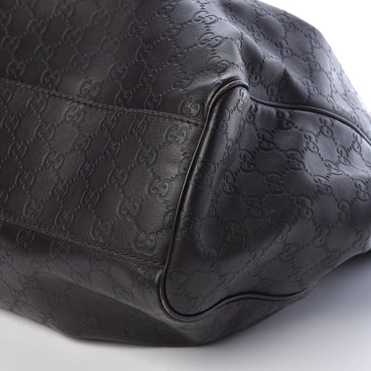 Gucci Guccissima Vitello Tender Large Sukey Tote Testa di Moro 10 of 12