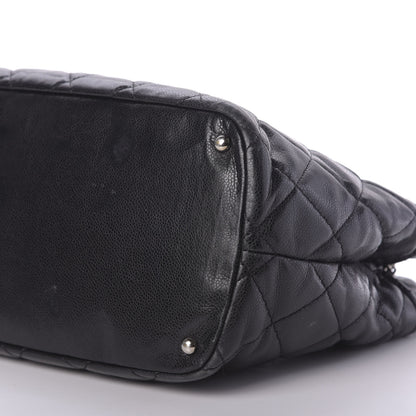 Chanel Caviar Quilted Timeless CC Soft Tote Black 7 of 9