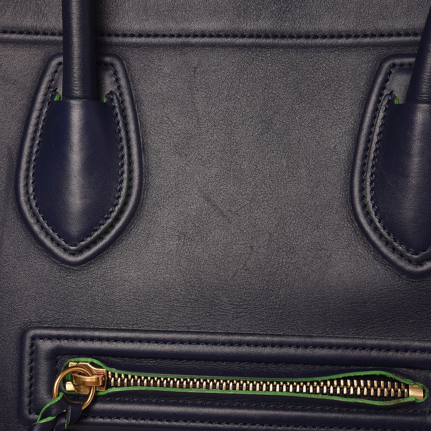 Smooth Calfskin Medium Phantom Luggage Midnight
