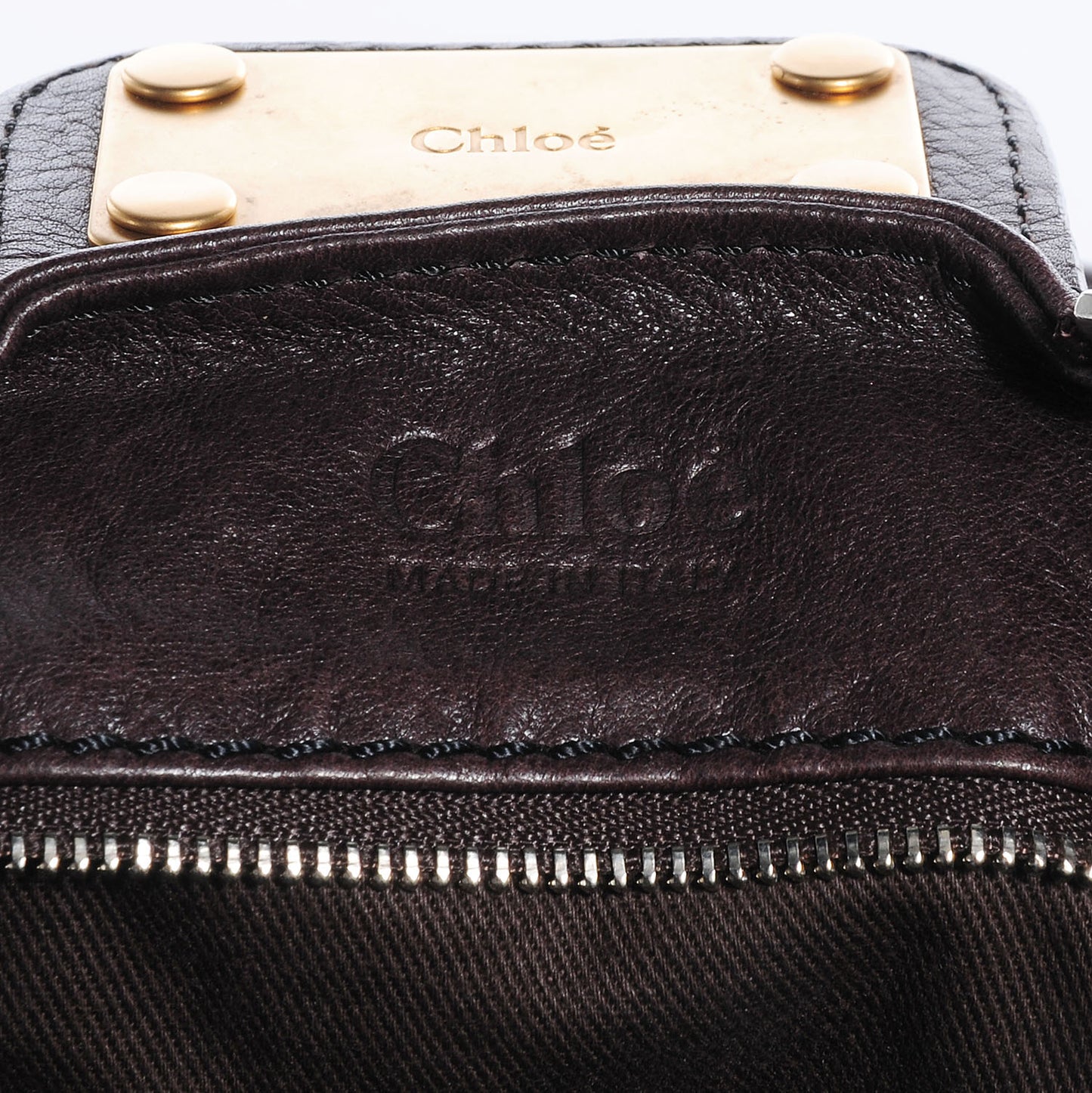 Leather Medium Paddington Chocolate