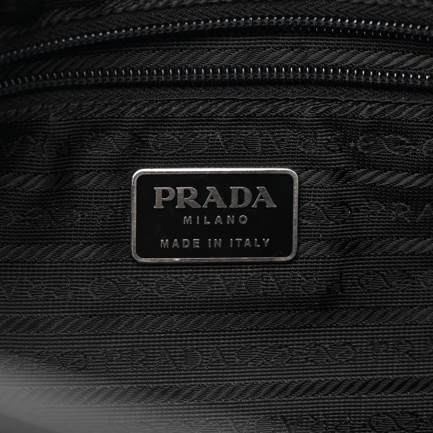 Prada Nylon Tessuto Vela Crossbody Bag Black 6 of 15