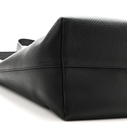 The Row Grained Calfskin Medium N/S Hook Tote Black 8 of 9