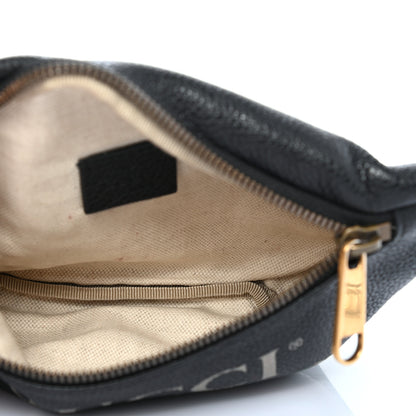 Gucci Grained Calfskin Small Logo Belt Bag Black 5 of 7