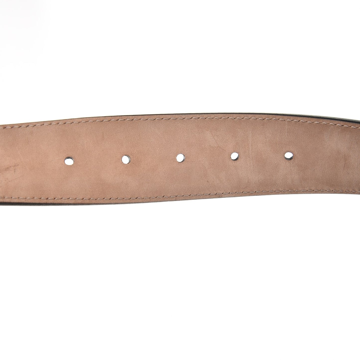 Calfskin Interlocking G Belt 100 40 Blue