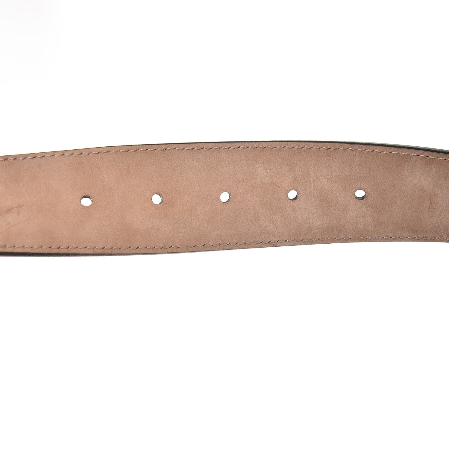 Gucci Calfskin Interlocking G Belt 100 40 Blue 5 of 6