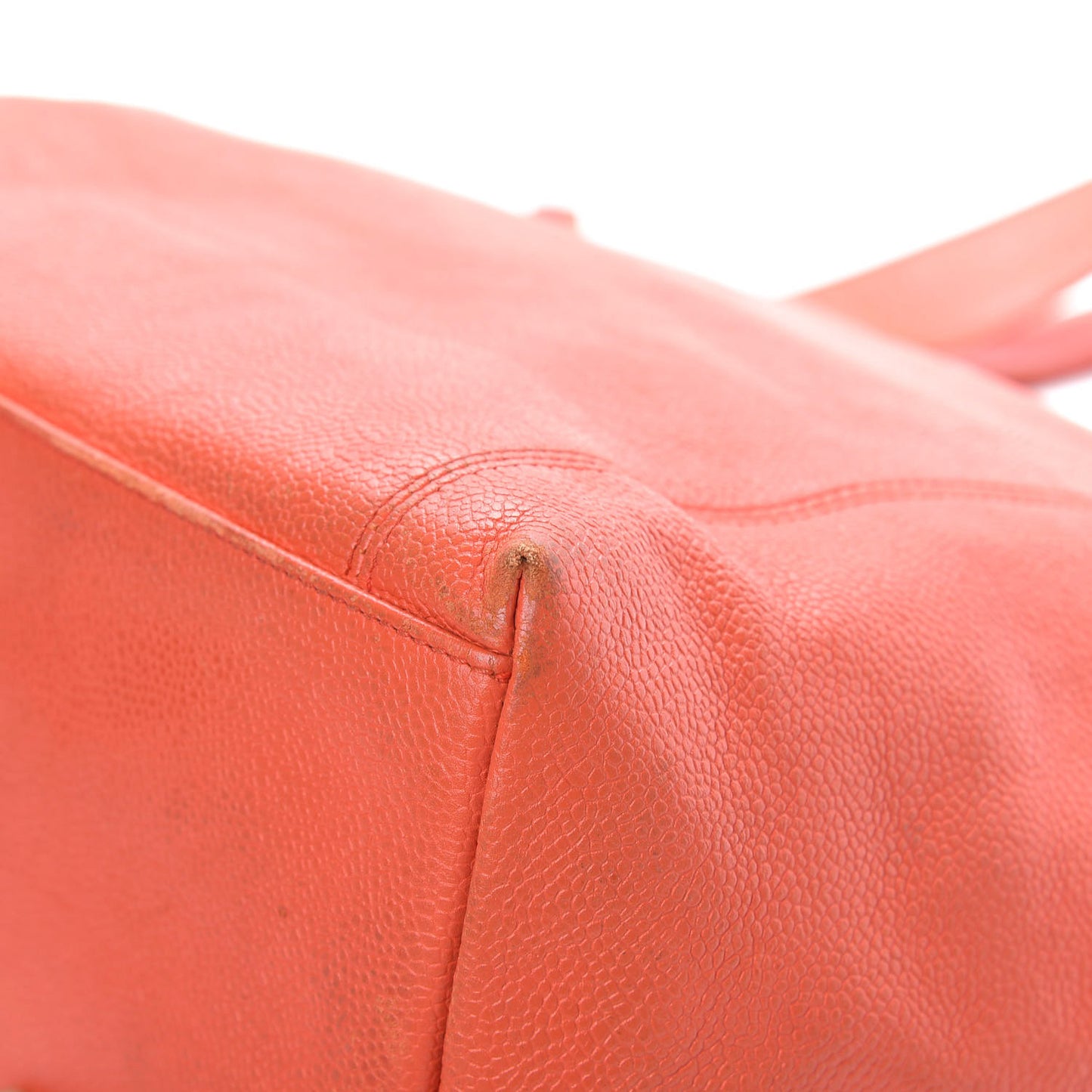 Caviar CC Shoulder Bag Orange