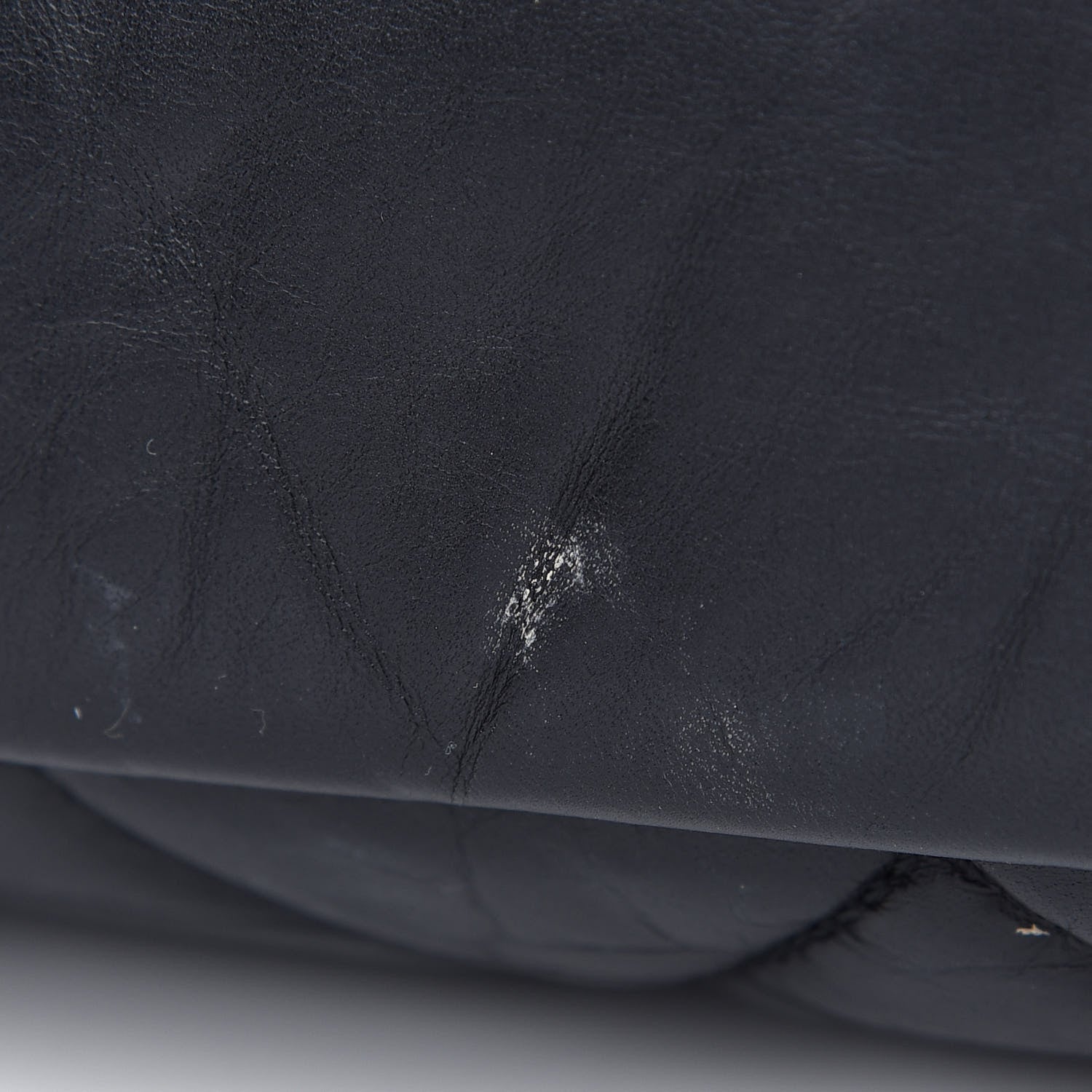 Chanel Aged Calfskin Quilted Large Pondichery Flap Black 10 of 10