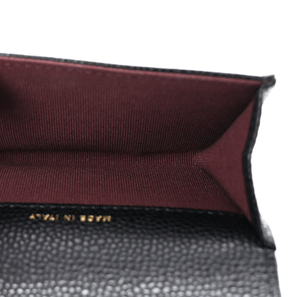 Chanel Caviar Quilted Flap Card Holder Wallet Black 5 of 9