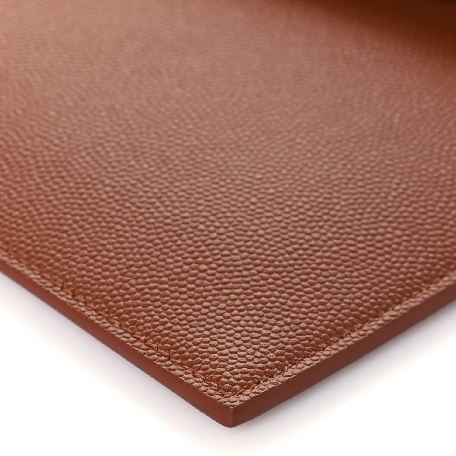 Saint Laurent Grain De Poudre Uptown Pouch Brick 9 of 14