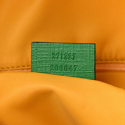 Gucci GG Supreme Monogram Ranch Childrens Backpack Beige Ebony Multicolor New Shamarock 7 of 10