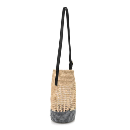 Khaite Raffia Small Billie Bucket Bag Natural 3 of 10