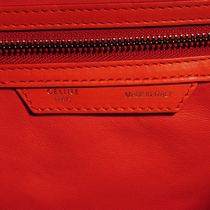 Celine Smooth Calfskin Mini Luggage Orange 6 of 7