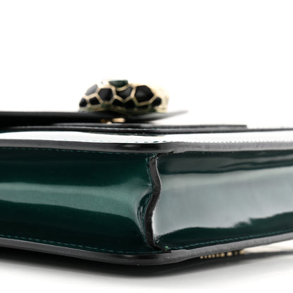 Bulgari Patent Serpenti Forever Crossbody Emerald 9 of 12
