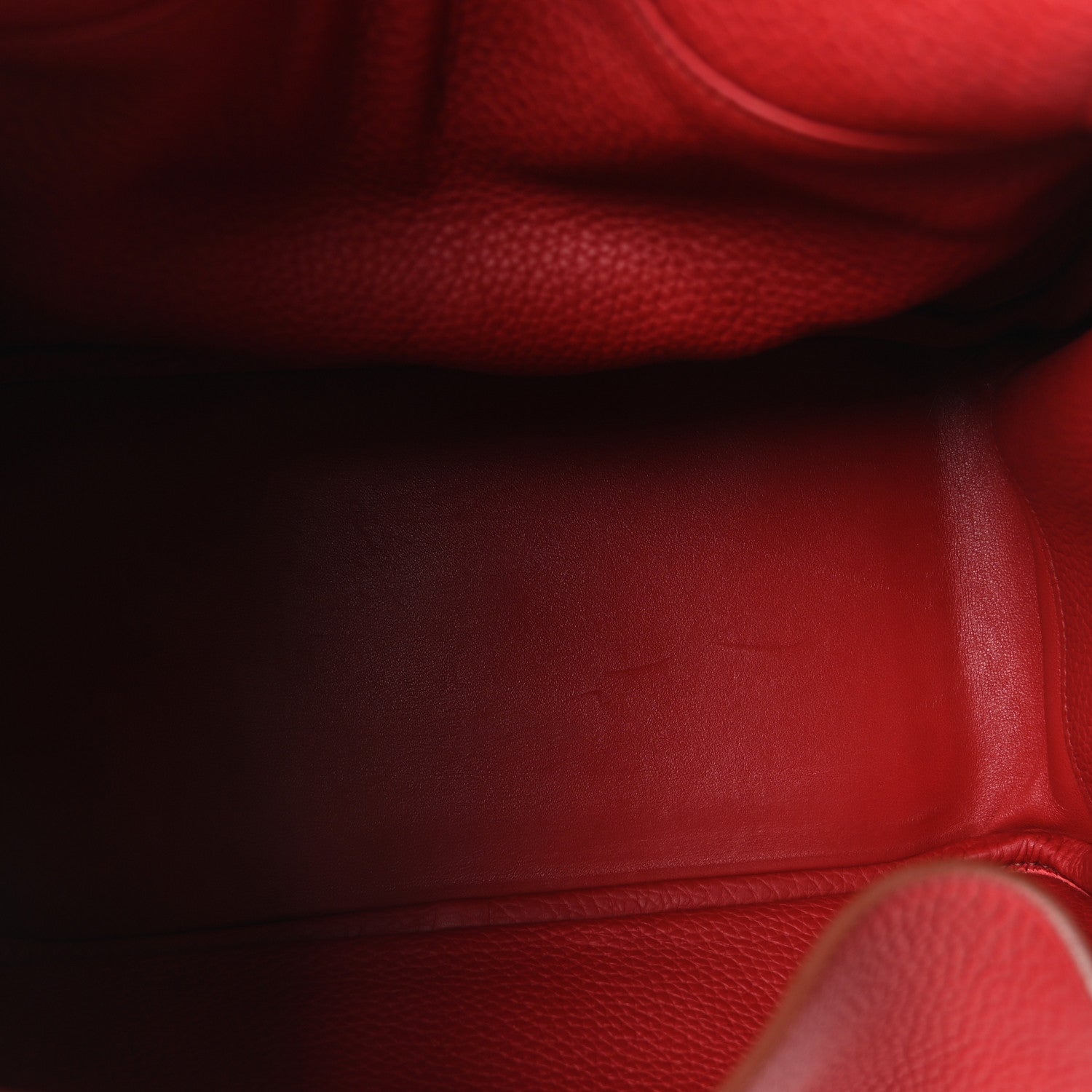 Hermes Taurillon Clemence Lindy 30 Rouge Garance 5 of 11