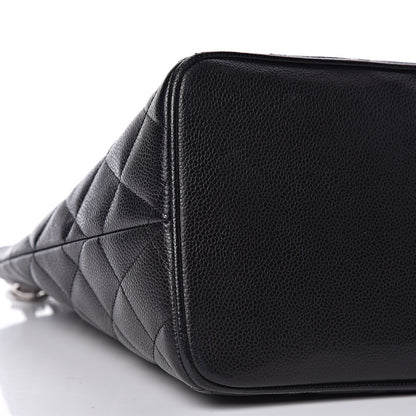 Chanel Caviar Quilted Medallion Tote Black 10 of 11