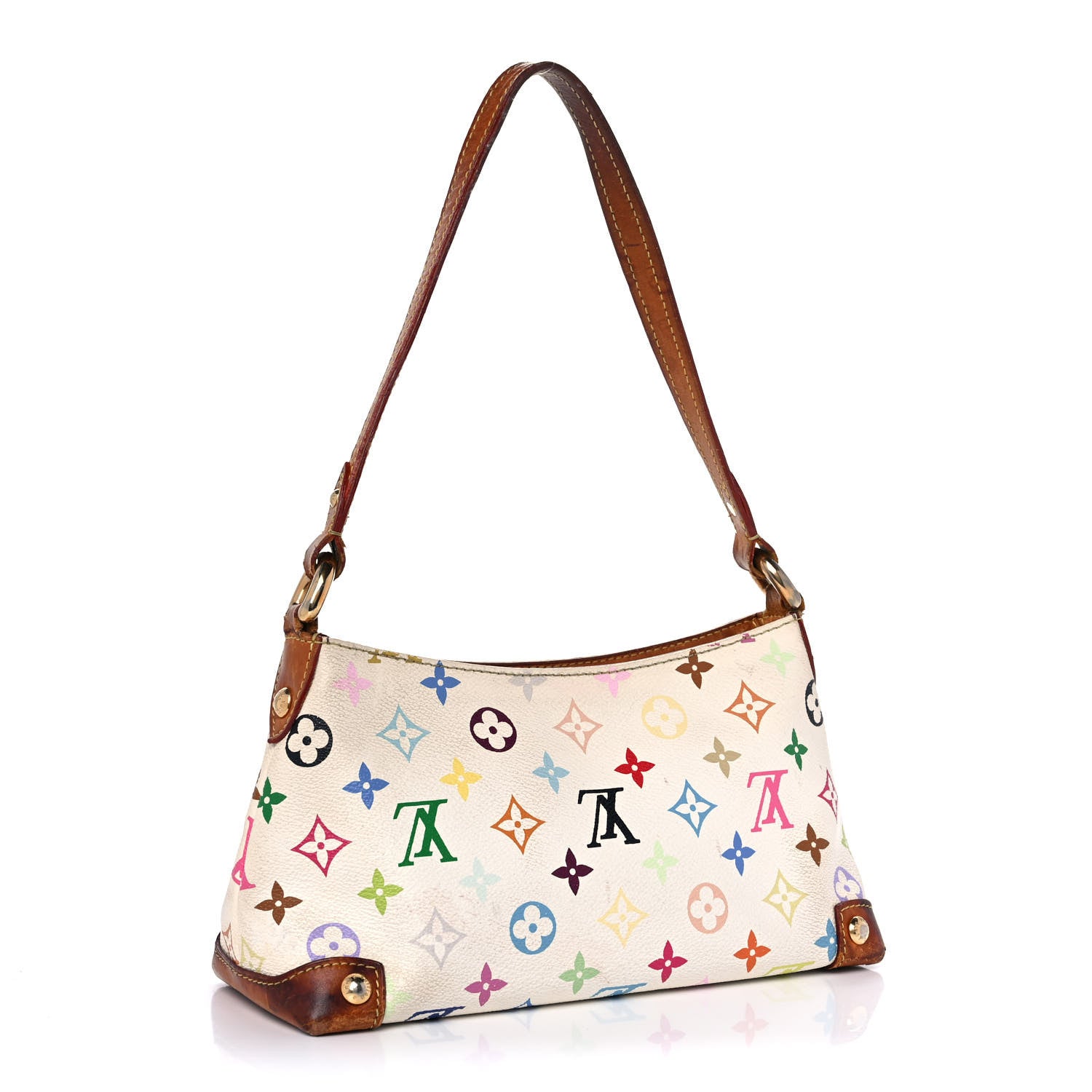 Louis Vuitton Monogram Multicolor Eliza White 3 of 12