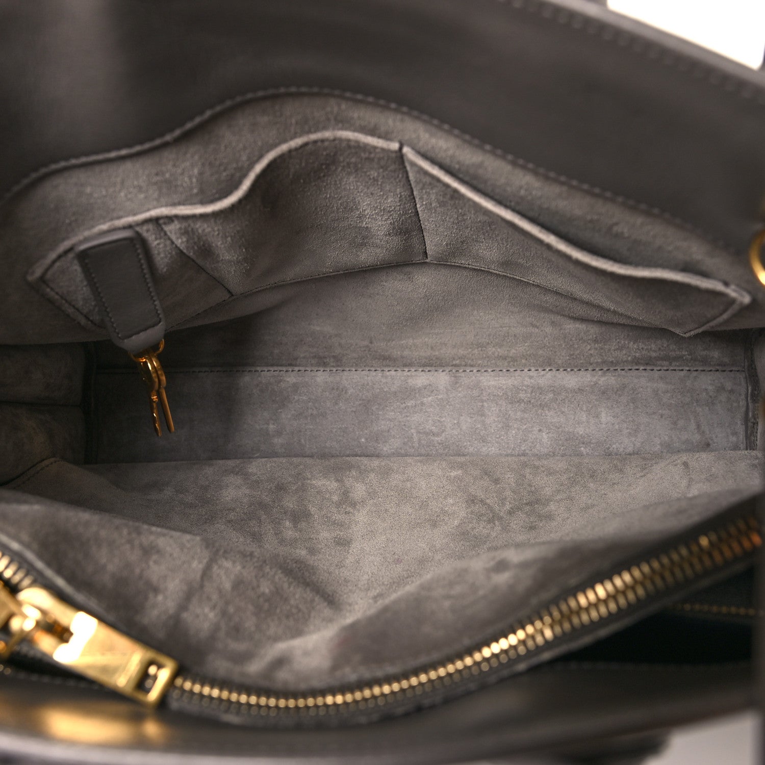 Saint Laurent Calfskin Small Sac de Jour Dark Anthracite 5 of 15