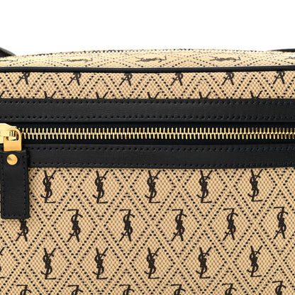 Saint Laurent Canvas Monogram All Over Camera Bag Beige 8 of 10