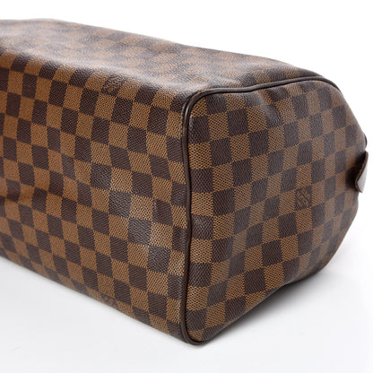 Louis Vuitton Damier Ebene Speedy 30 6 of 9