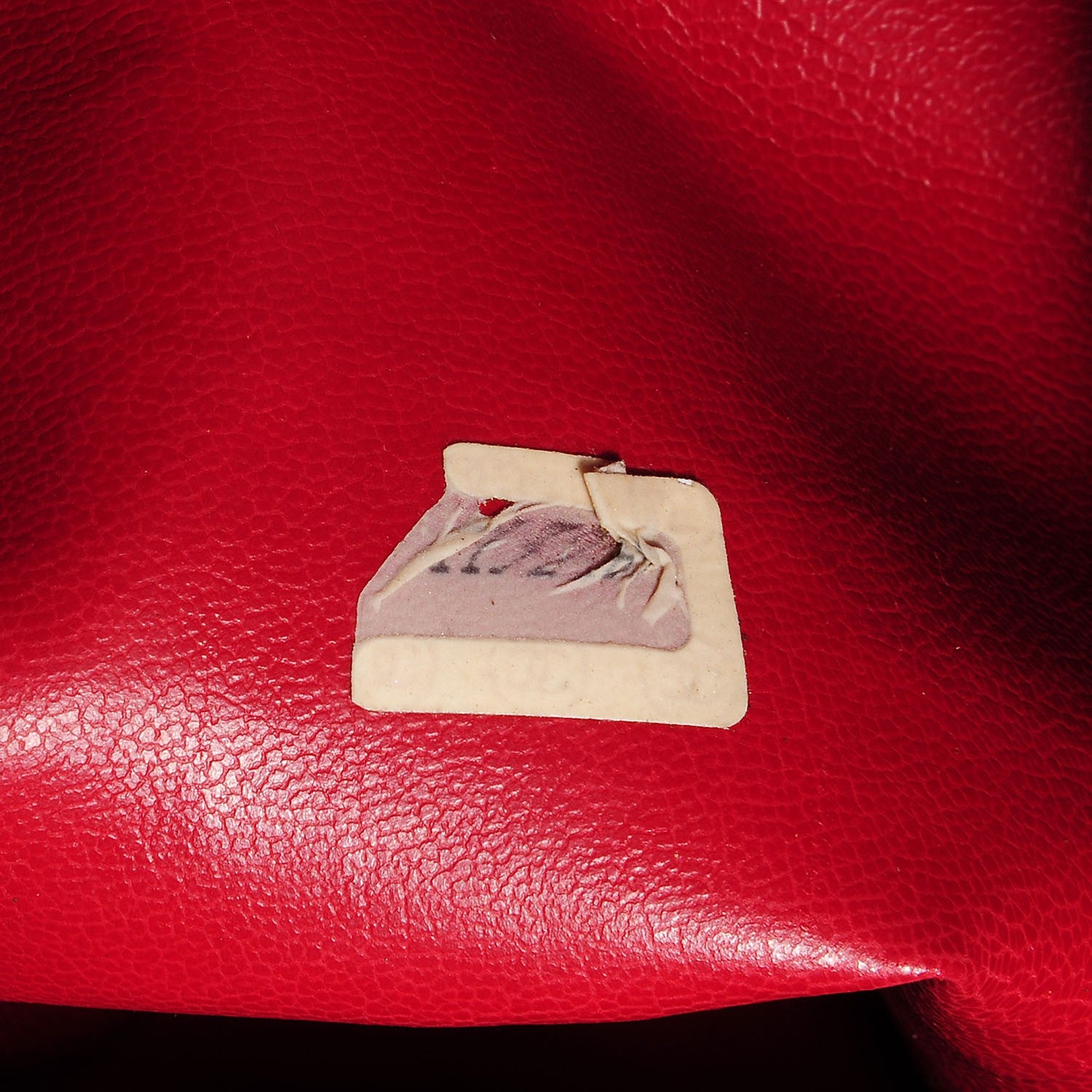 Chanel Lambskin Quilted Shoulder Bag Red 8 of 10