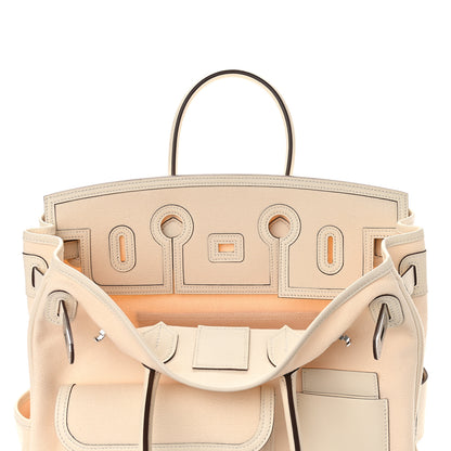 Hermes Toile Goeland Swift Cargo Birkin 35 Nata 16 of 30