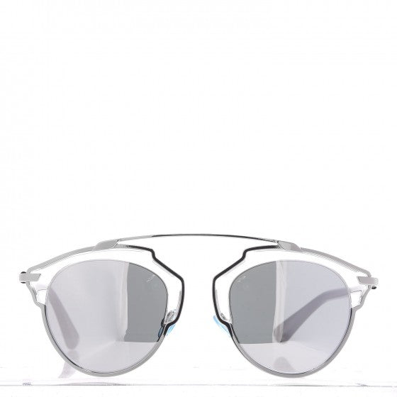 Christian Dior Mirrored So Real Sunglasses Silver 2 of 9