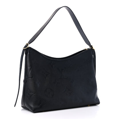 Louis Vuitton Empreinte Monogram Giant CarryAll MM Black 3 of 12