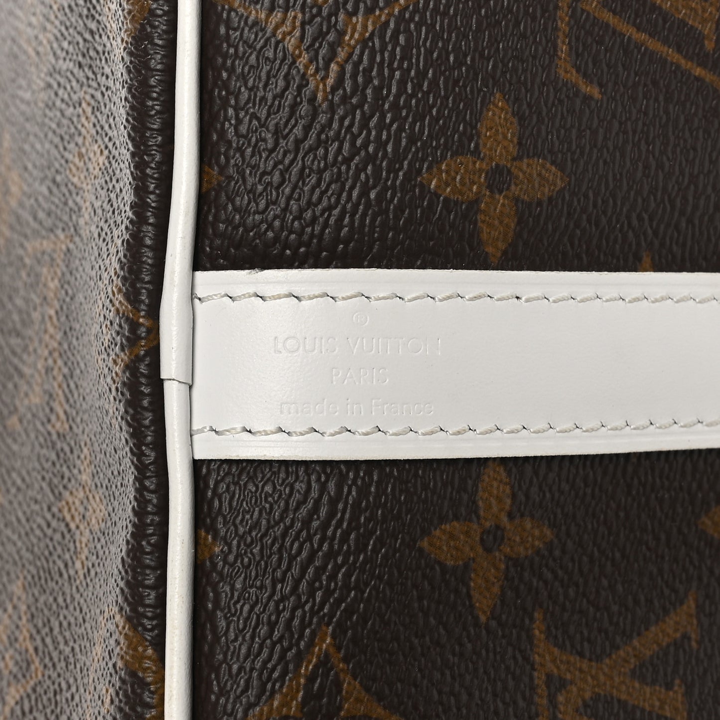 Monogram LV Match Speedy Bandouliere 25 White