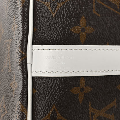 Louis Vuitton Monogram LV Match Speedy Bandouliere 25 White 6 of 9