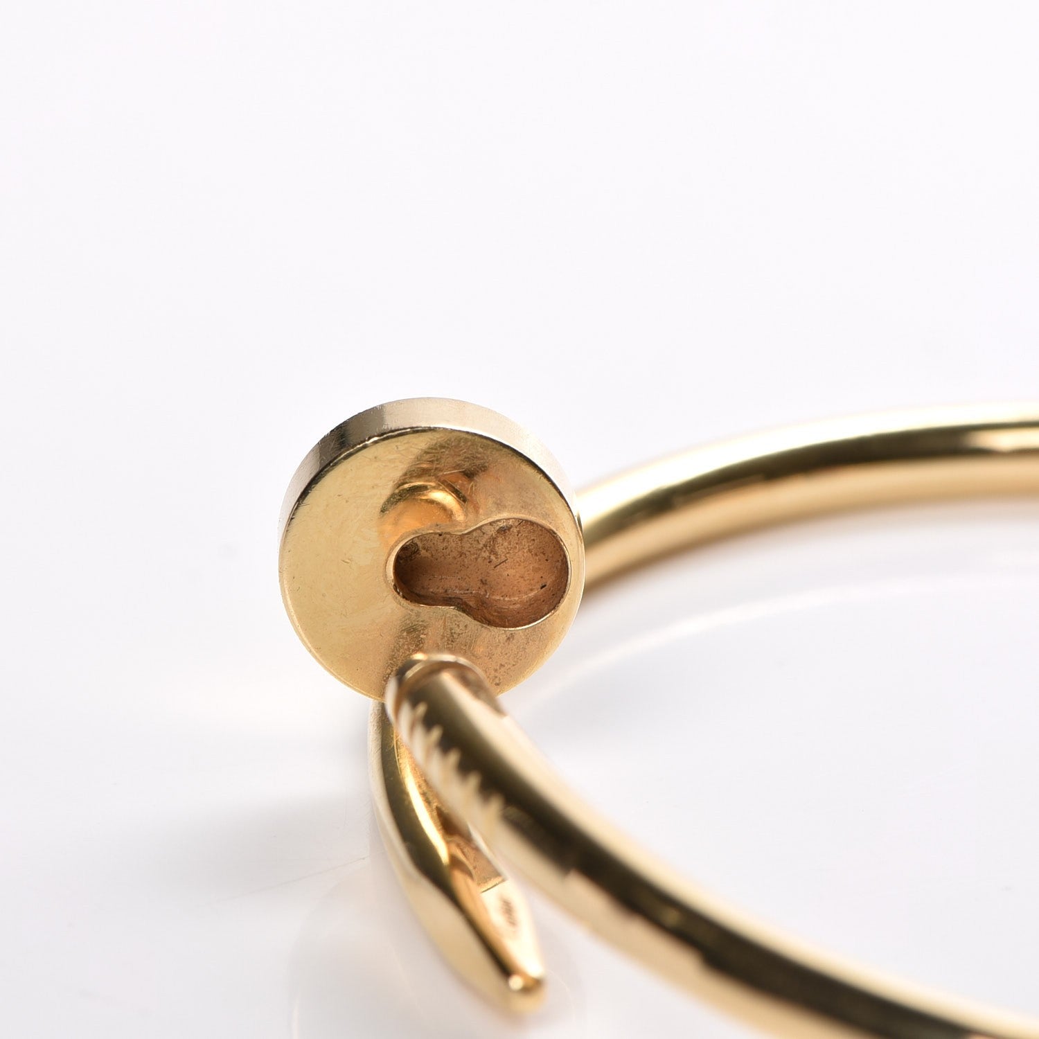 Cartier 18K Yellow Gold Juste Un Clou Bracelet 17 5 of 6