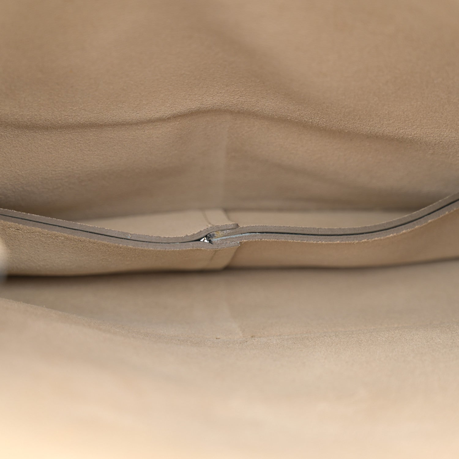 Chloe Calfskin Suede Medium Faye Shoulder Bag Ash Blue 6 of 15