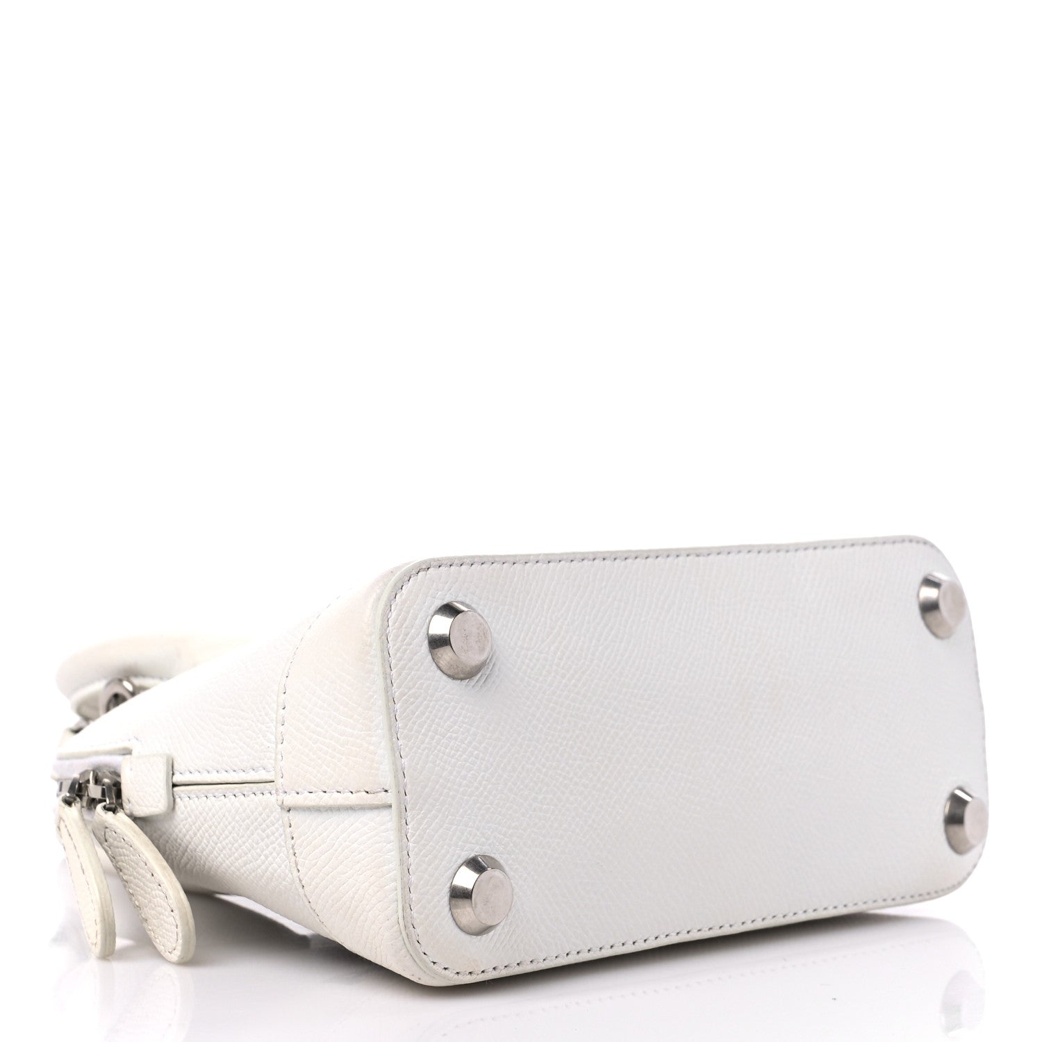 Balenciaga Grained Calfskin XXS Ville Top Handle White 4 of 12