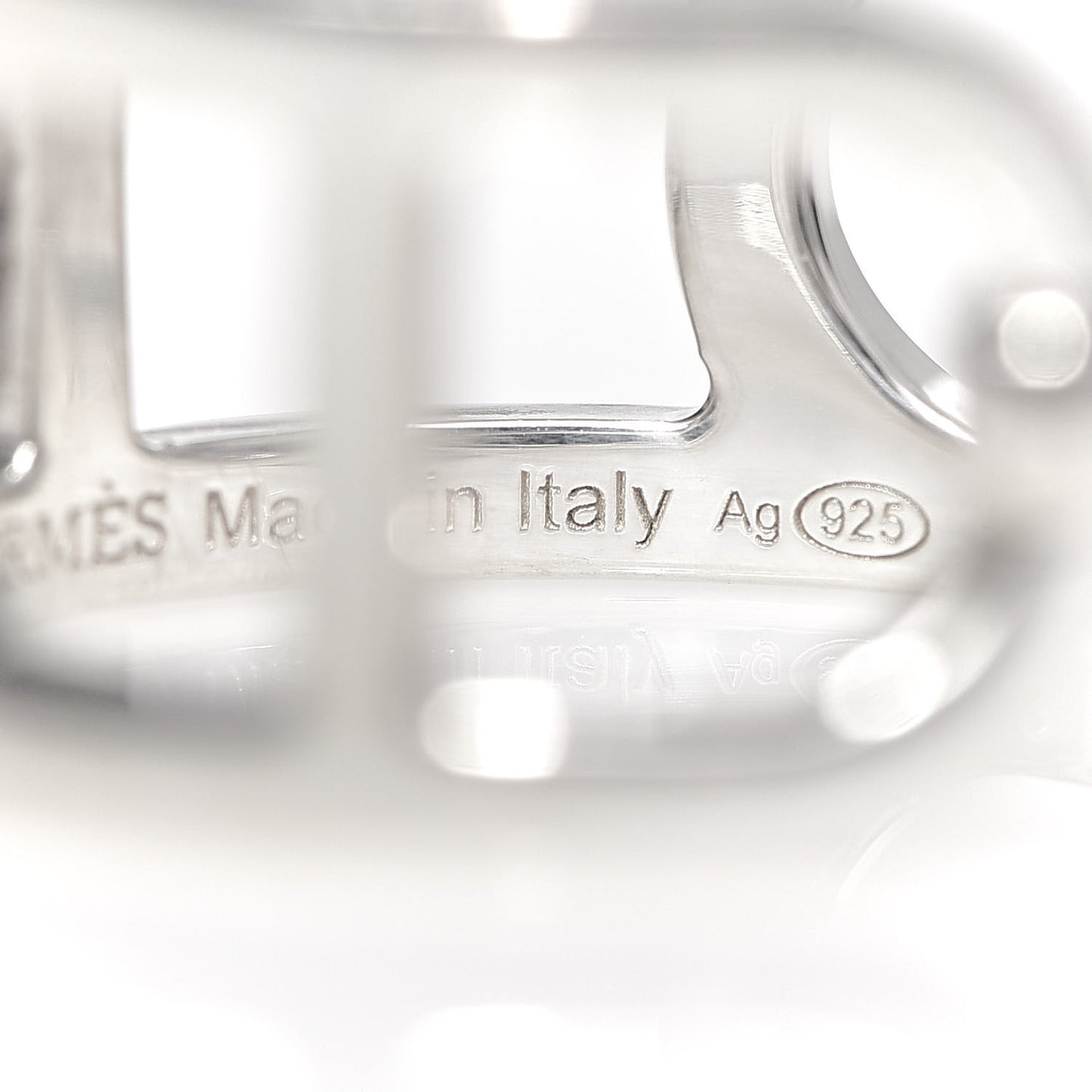 Sterling Silver MM Ever Chaine d'Ancre Ring 52 6