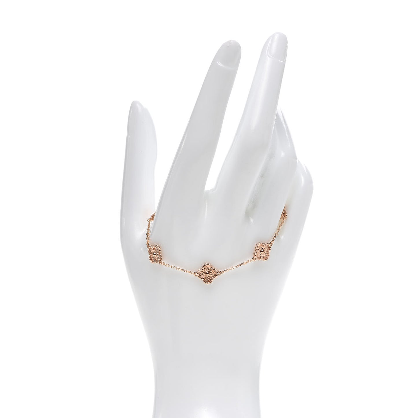 18K Rose Gold 6 Motifs Sweet Alhambra Bracelet