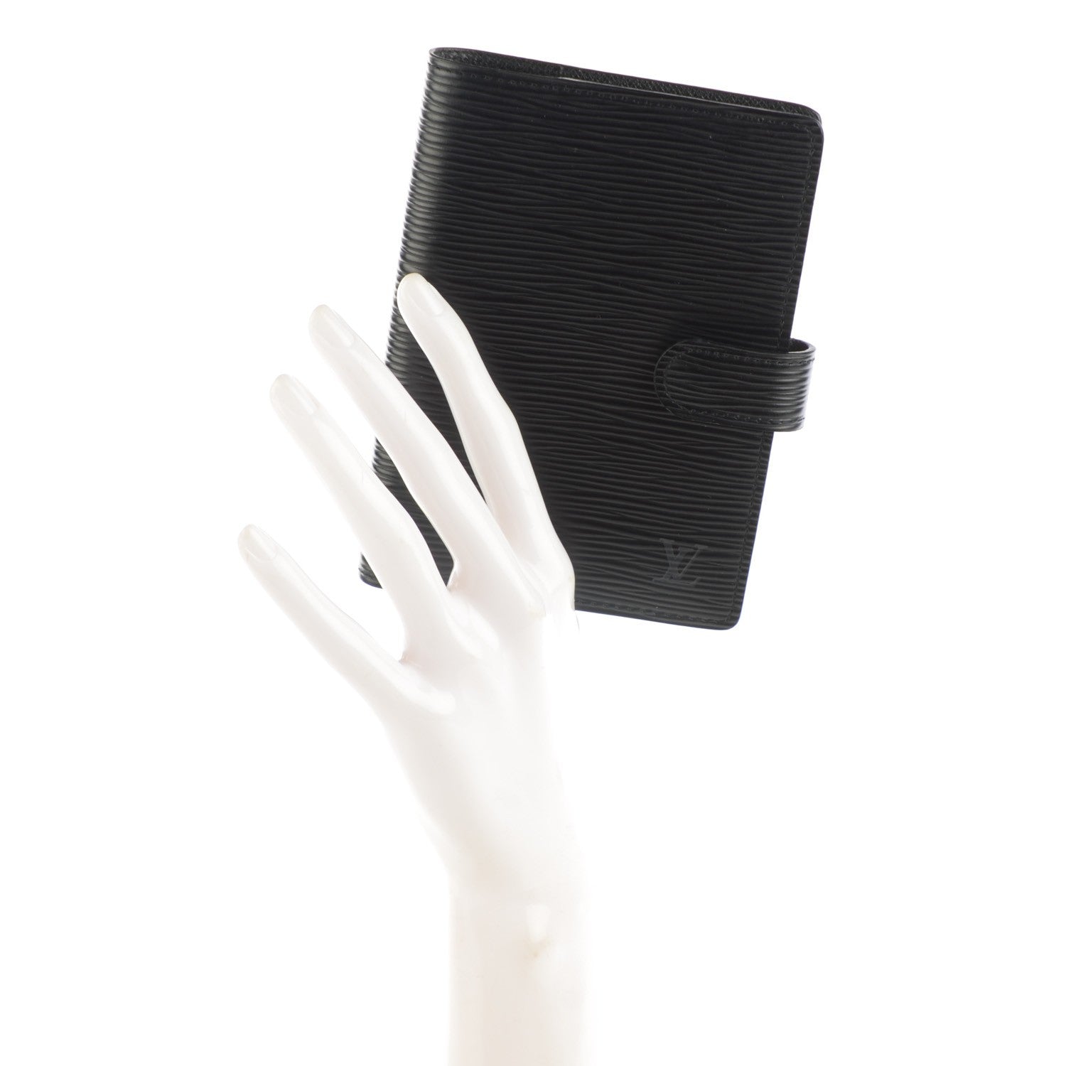 Louis Vuitton Epi Small Ring Agenda Black 2 of 7