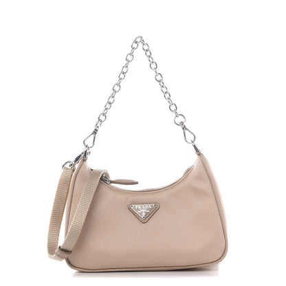 Prada Tessuto Nylon Saffiano Mini Re-Edition 2000 Shoulder Bag Cammeo 1 of 9